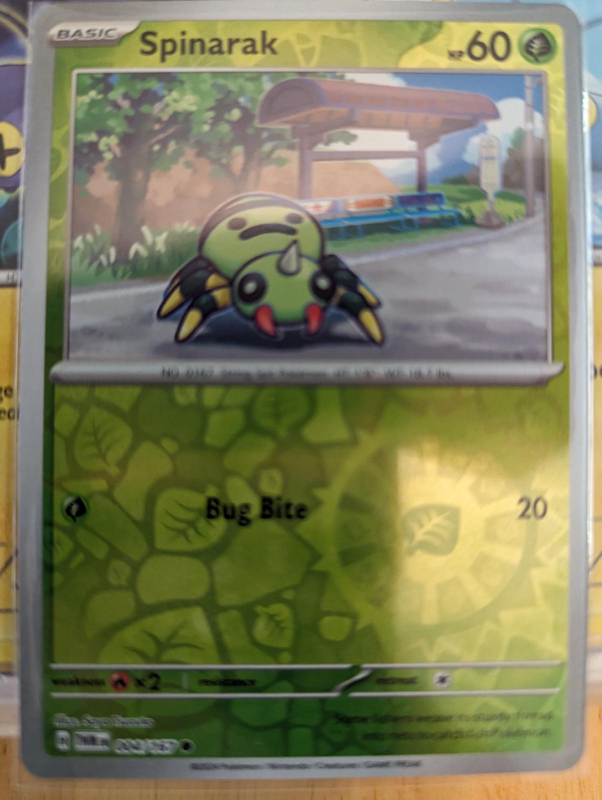 Spinarak [Reverse Holo]