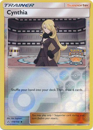 Ultra Prism Cynthia [Regional-Championship] Pokémon card