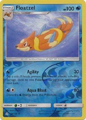 Floatzel [Reverse Holo]
