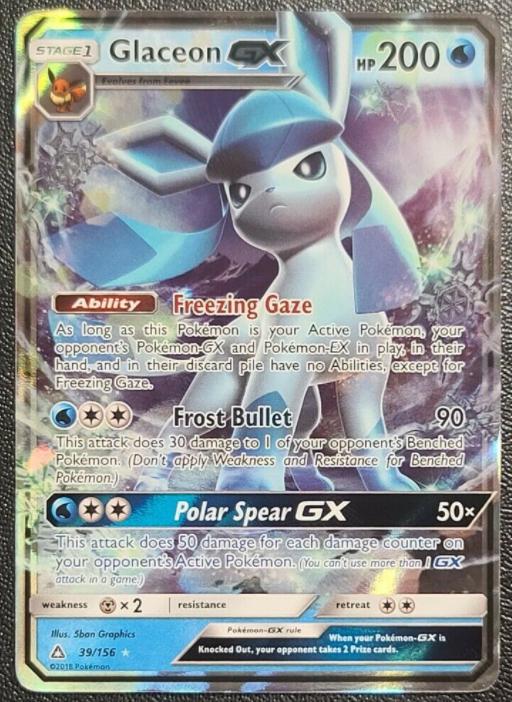 Glaceon GX [Reverse Holo]