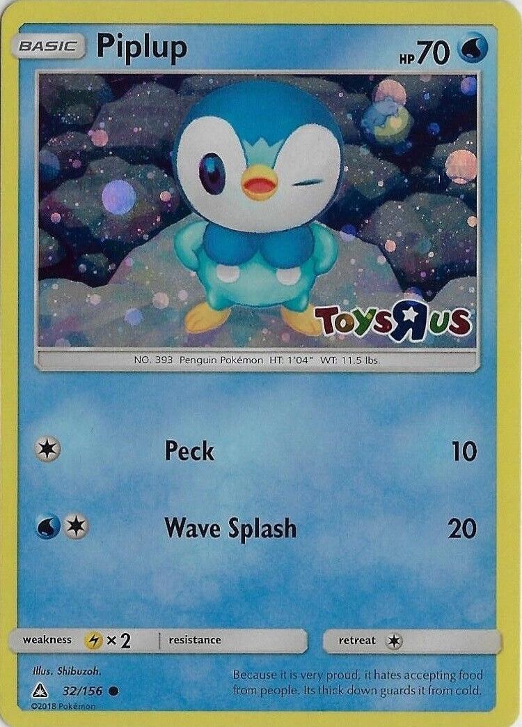 Ultra Prism Piplup [Toysrus] Pokémon card