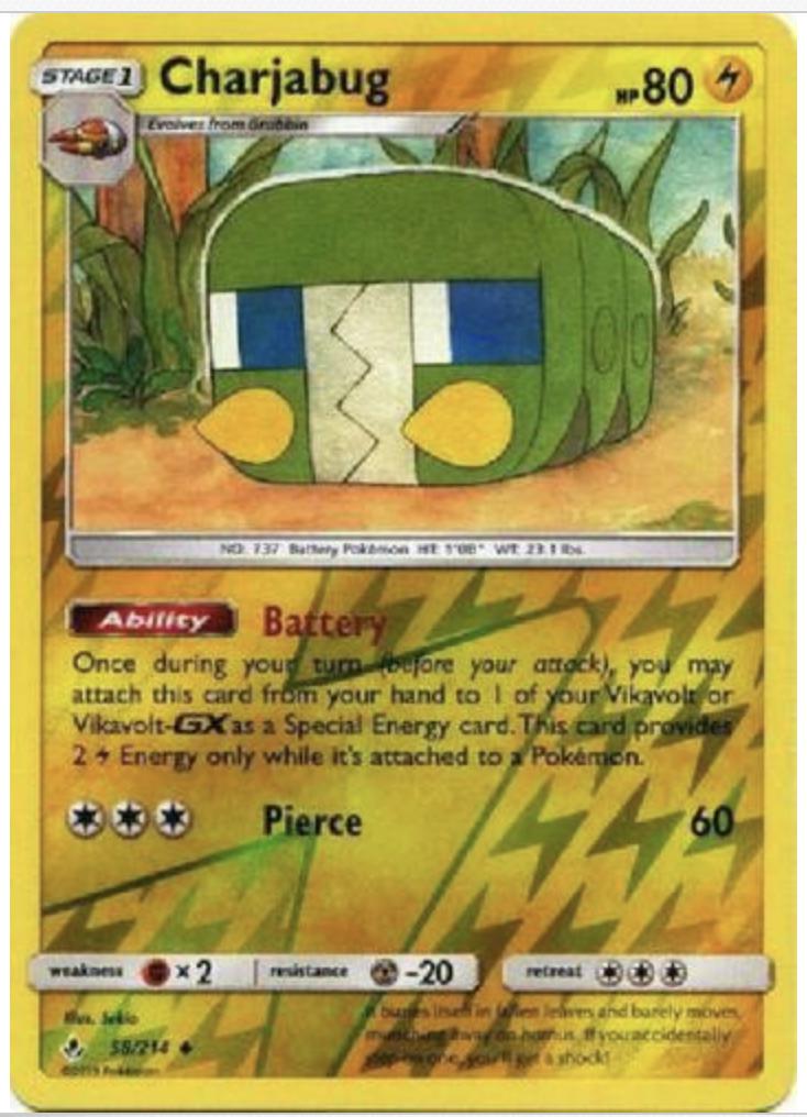 Charjabug [Reverse Holo]