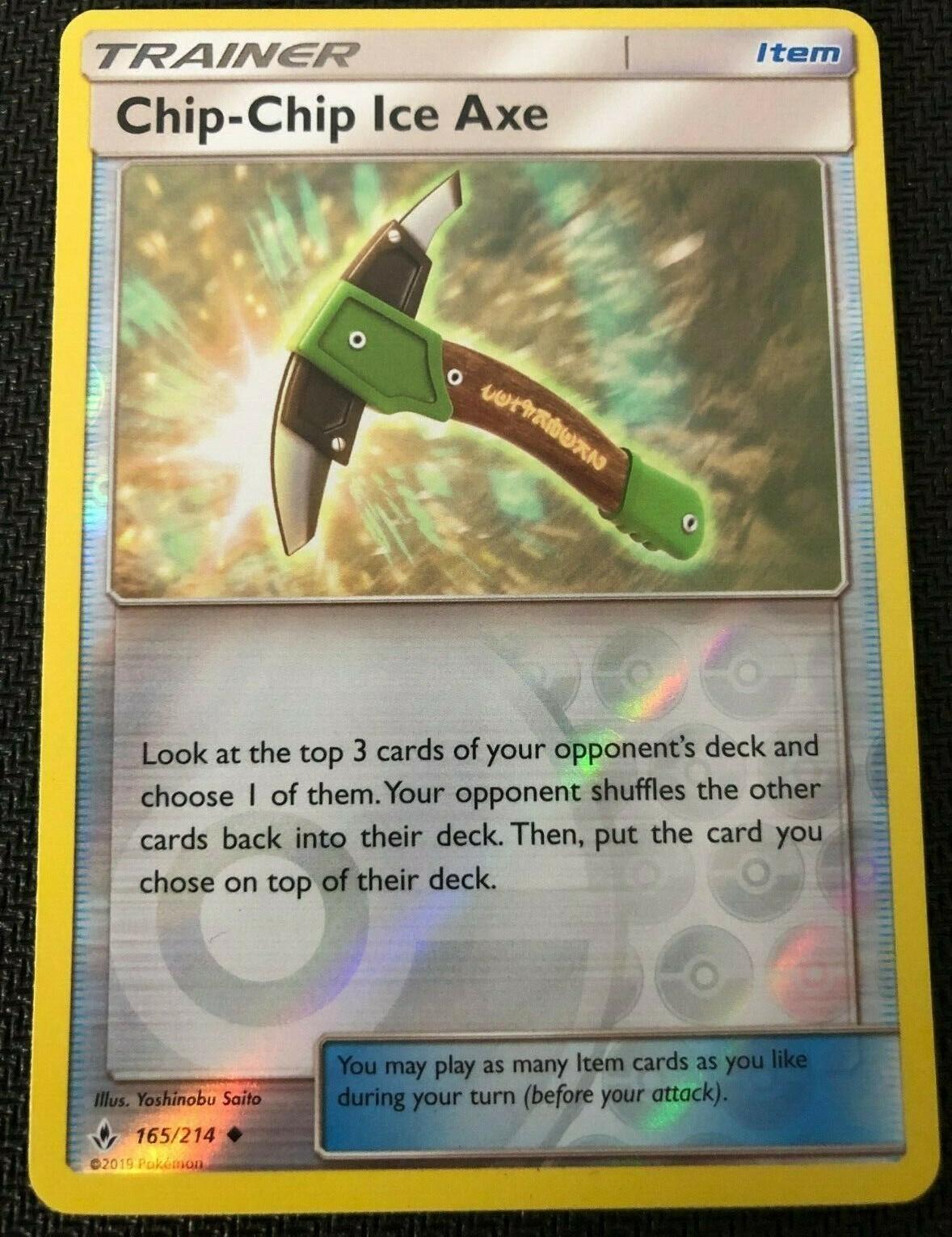 Chip-Chip Ice Axe [Reverse Holo]