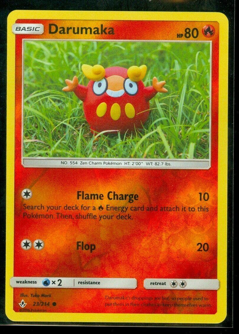 Unbroken Bonds Darumaka [Reverse Holo] Pokémon card