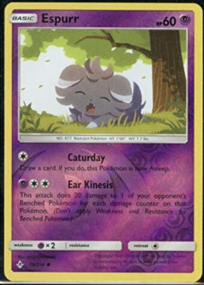 Espurr [Reverse Holo]
