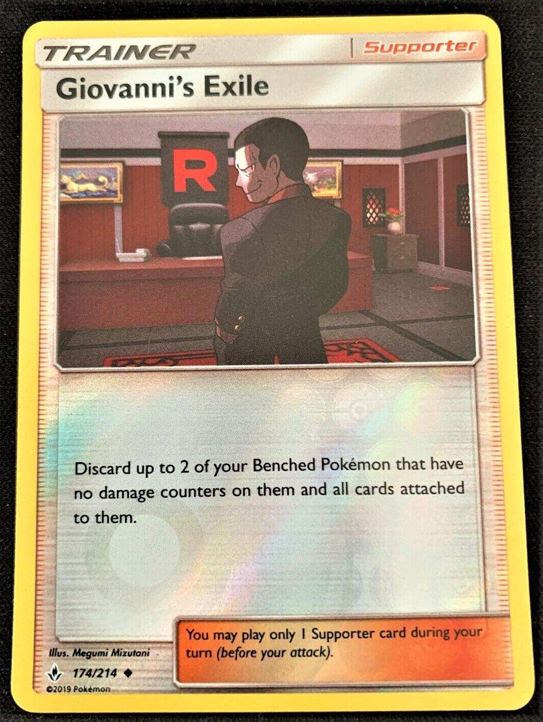 Giovanni's Exile [Reverse Holo]