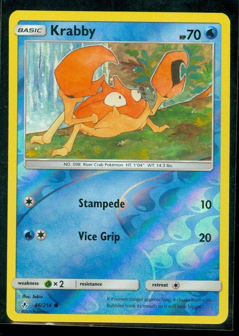 Krabby [Reverse Holo]