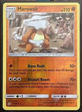 Marowak [Reverse Holo]