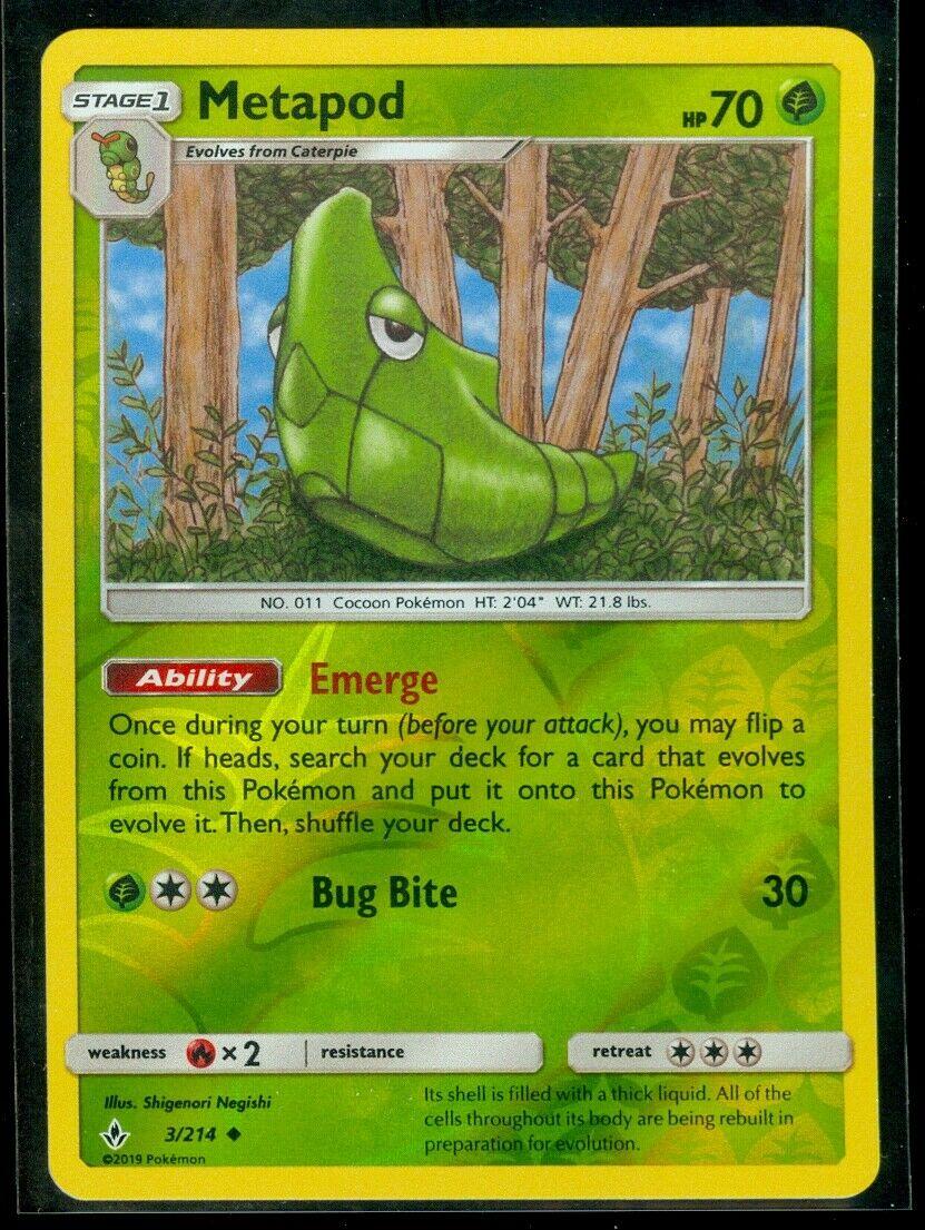Metapod [Reverse Holo]