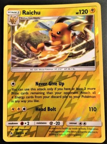 Raichu [Reverse Holo]