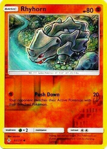 Rhyhorn [Reverse Holo]
