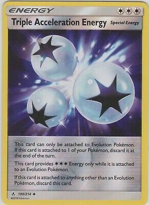 Triple Acceleration Energy [Reverse Holo]