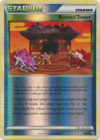 Burned Tower [Reverse Holo]