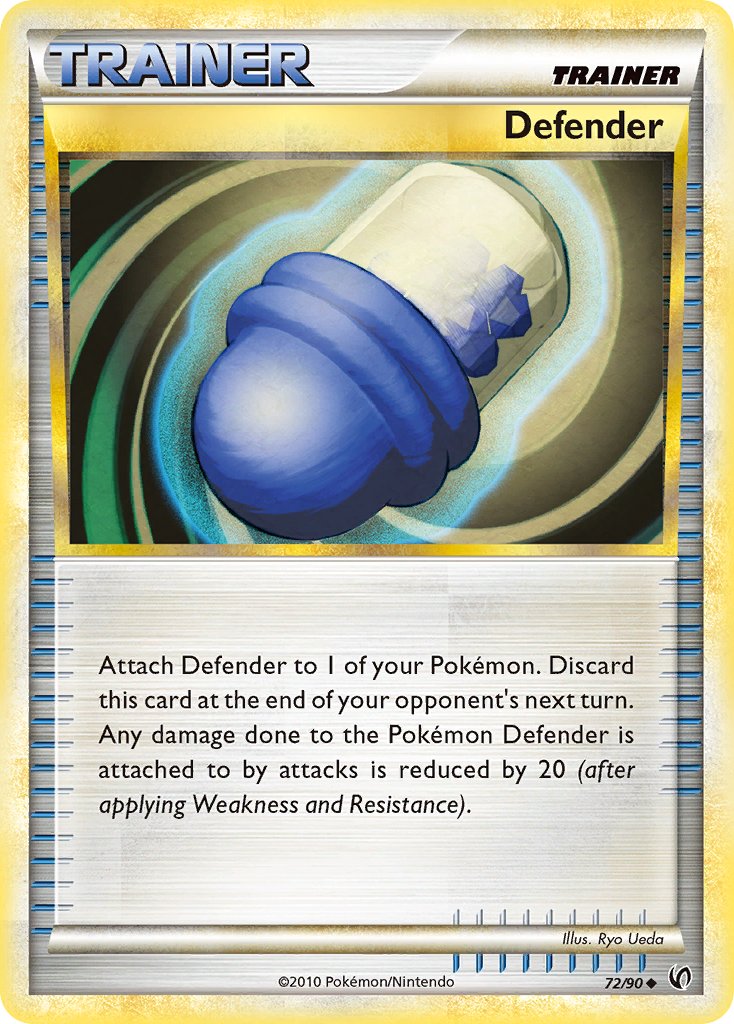 Undaunted Defender Pokémon card