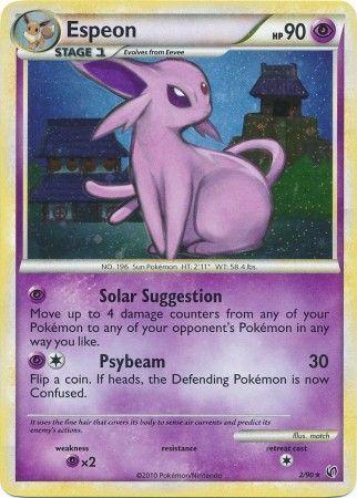 Undaunted Espeon [Holo] Pokémon card