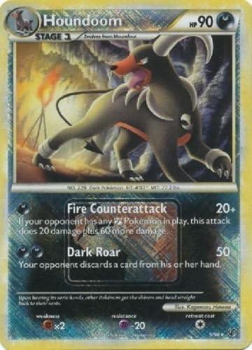 Undaunted Houndoom [Reverse-Holo-League] Pokémon card