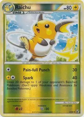 Raichu [Reverse Holo]
