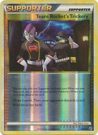 Team Rocket's Trickery [Reverse Holo]