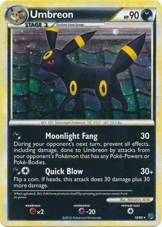 Undaunted Umbreon [Holo] Pokémon card
