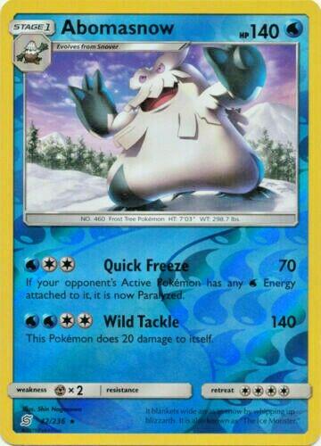 Abomasnow [Reverse Holo]
