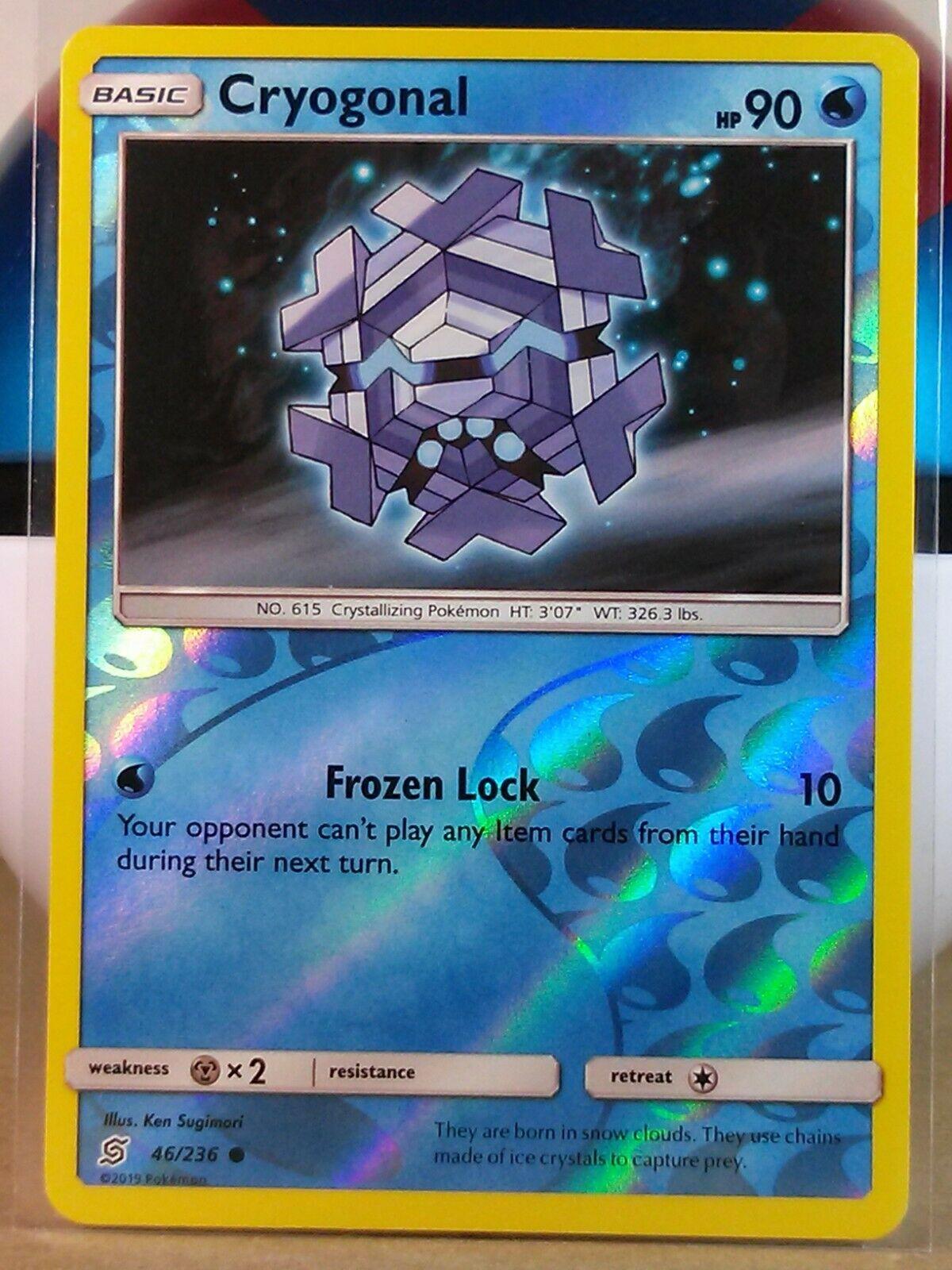 Unified Minds Cryogonal [Reverse Holo] Pokémon card