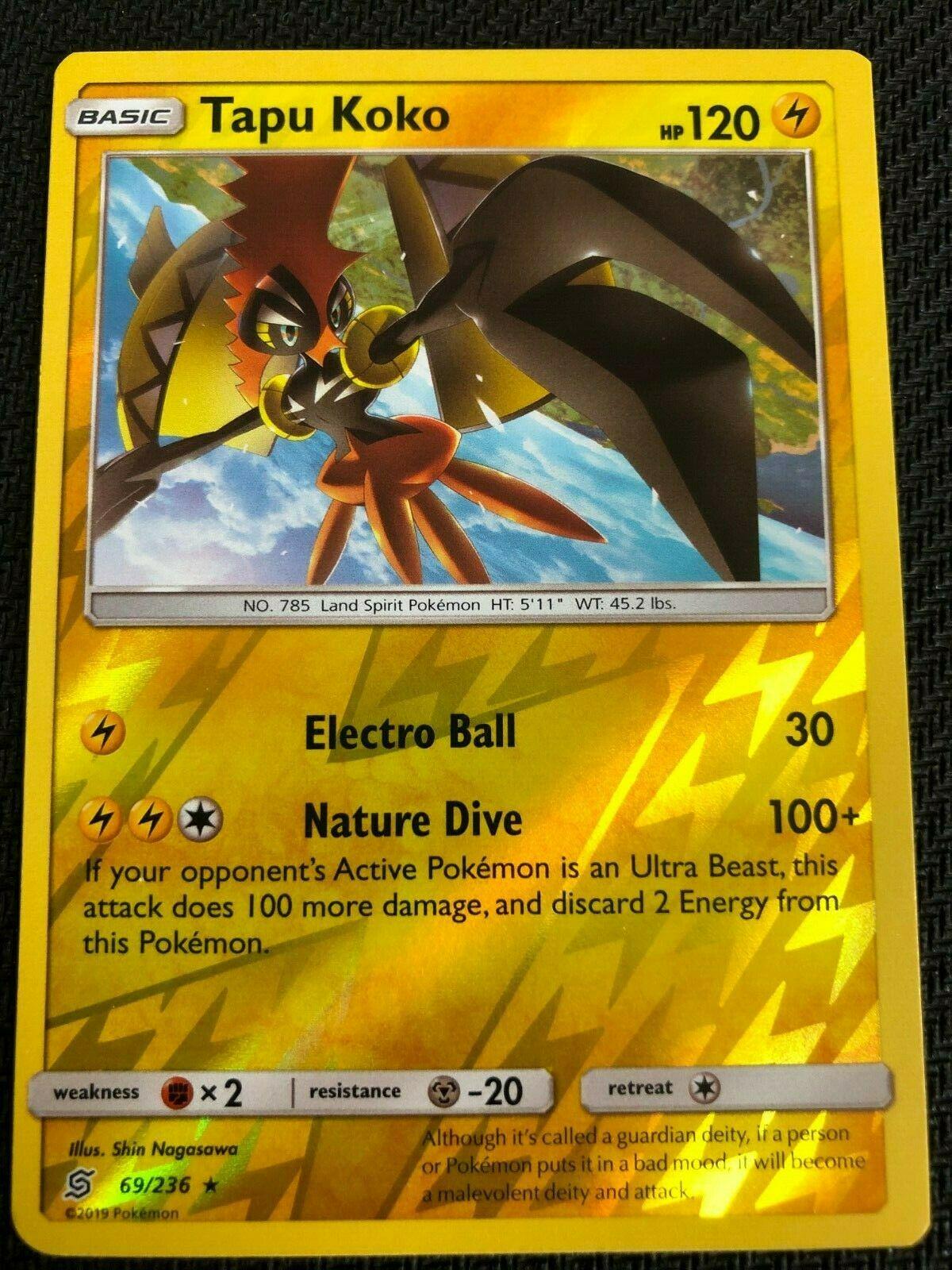 Tapu Koko [Reverse Holo]