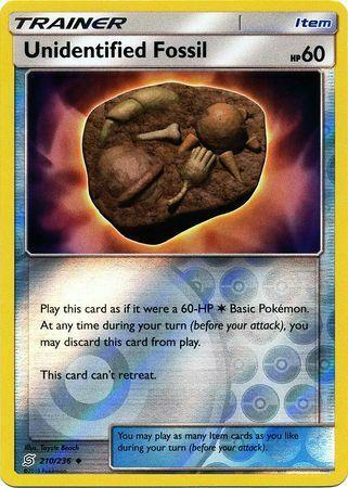 Unidentified Fossil [Reverse Holo]