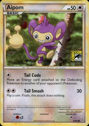 Unleashed Aipom [San-Diego-Comic-Con] Pokémon card