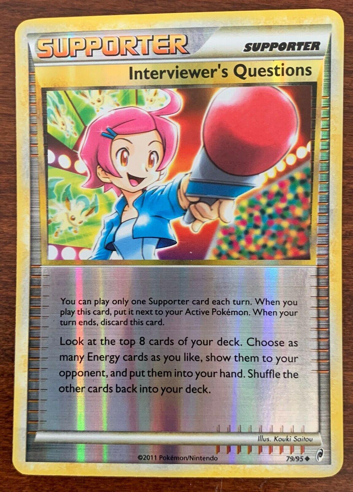 Interviewer's Questions [Reverse Holo]