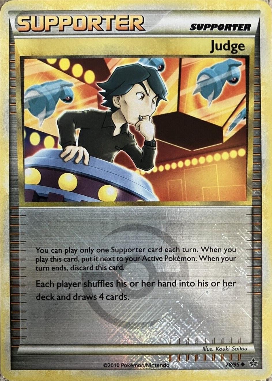 Unleashed Judge [League-Promo] Pokémon card
