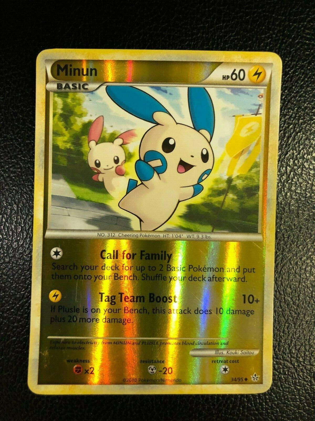 Minun [Reverse Holo]