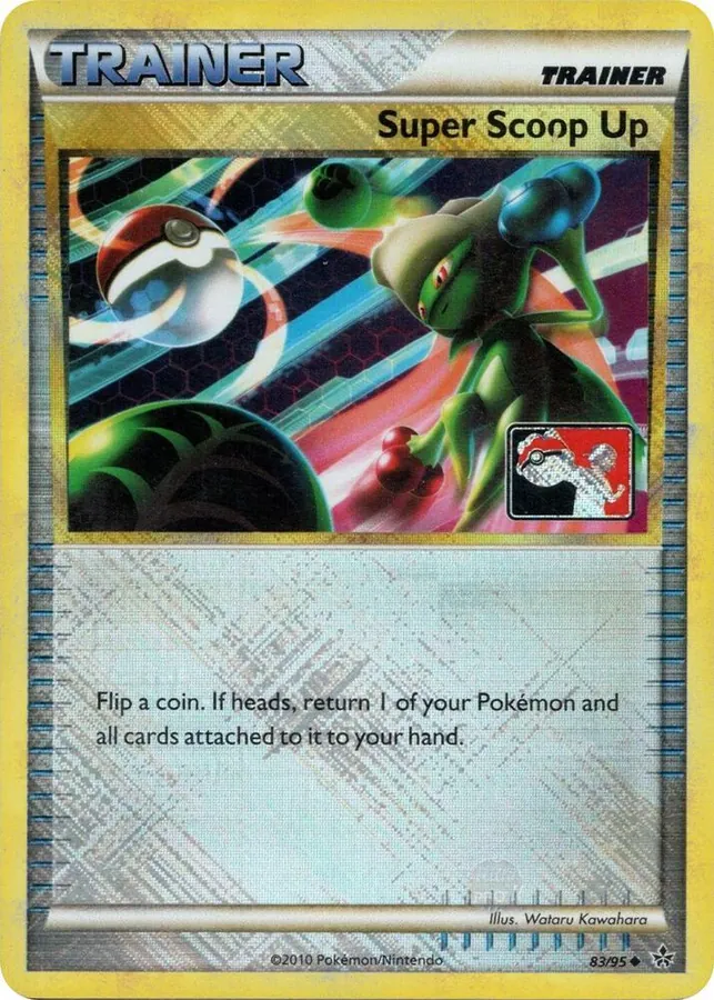 Unleashed Super Scoop Up [League] Pokémon card