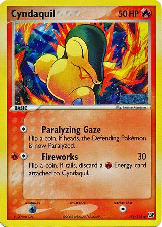 Unseen Forces Cyndaquil [Reverse Holo] Pokémon card