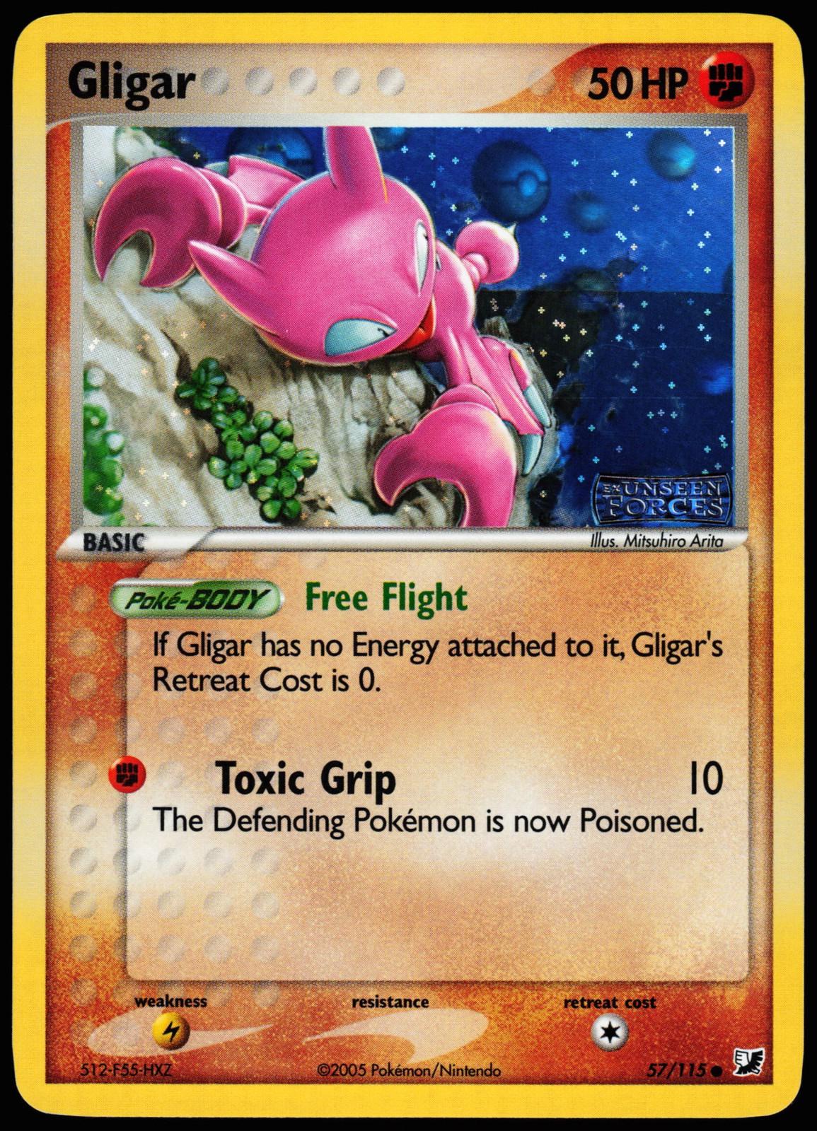 Unseen Forces Gilgar [Stamped] Pokémon card