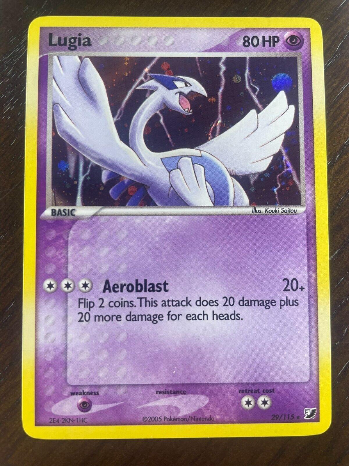 Unseen Forces Lugia [Cosmos-Holo] Pokémon card