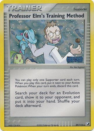 Professor Elm's Training Method [Reverse Holo]