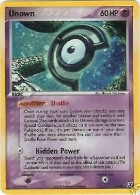 Unseen Forces Unown [C] Pokémon card