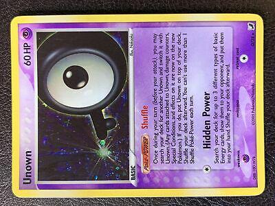 Unseen Forces Unown [Q] Pokémon card