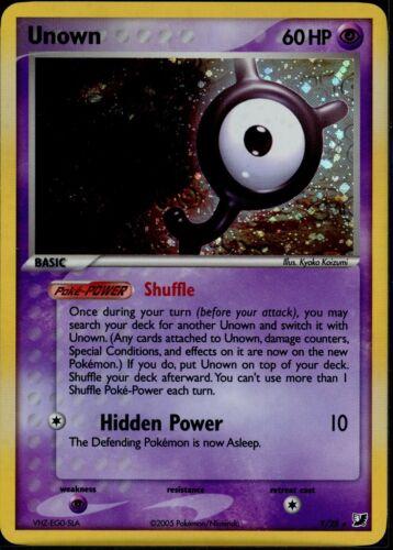 Unseen Forces Unown [Y] Pokémon card