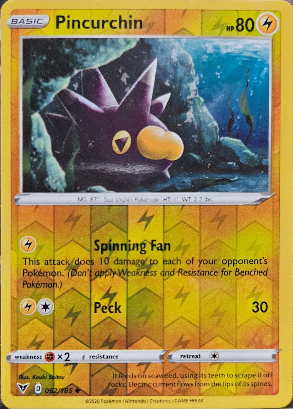 Pincurchin [Reverse Holo]