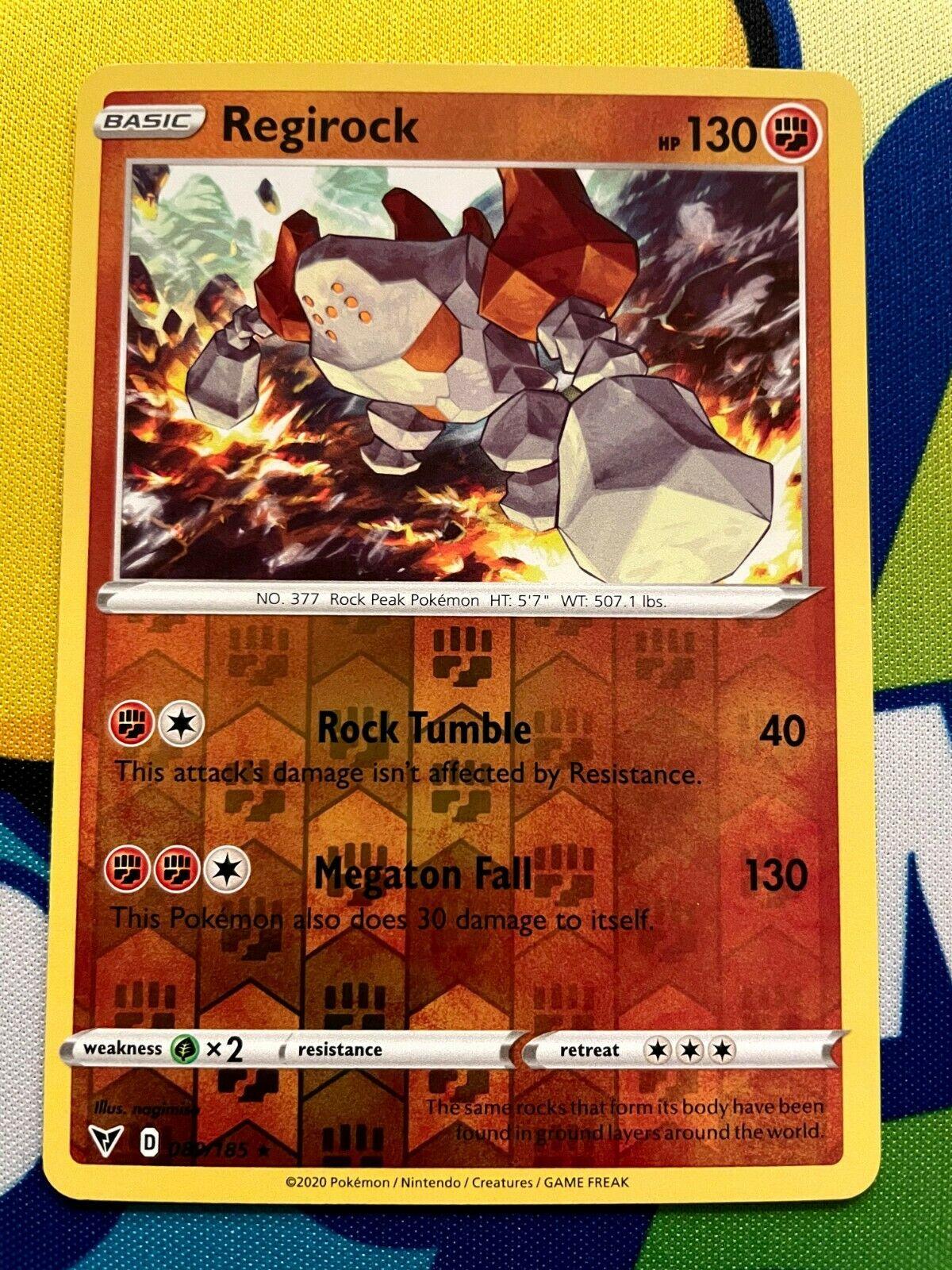 Regirock [Reverse Holo]