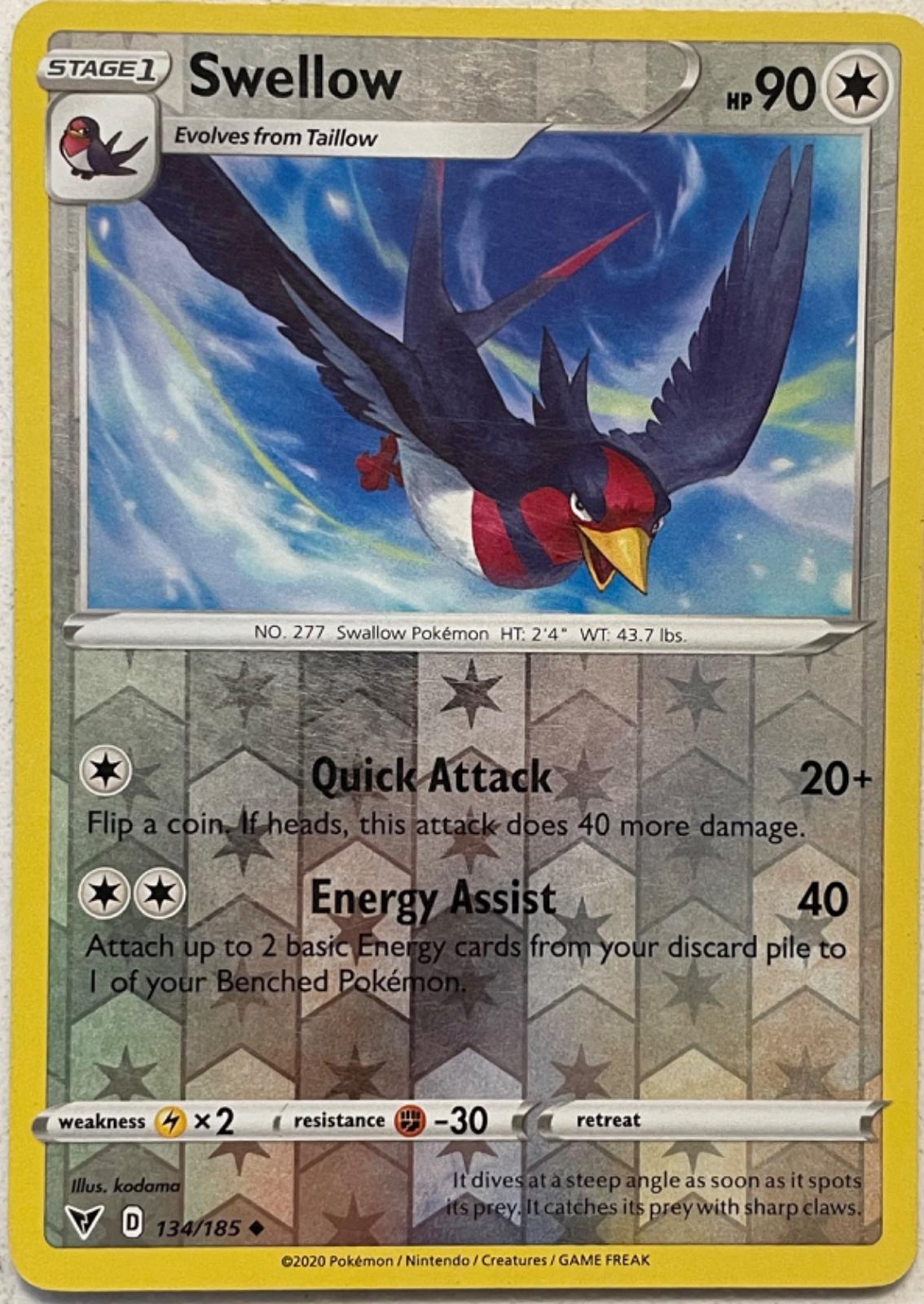 Swellow [Reverse Holo]