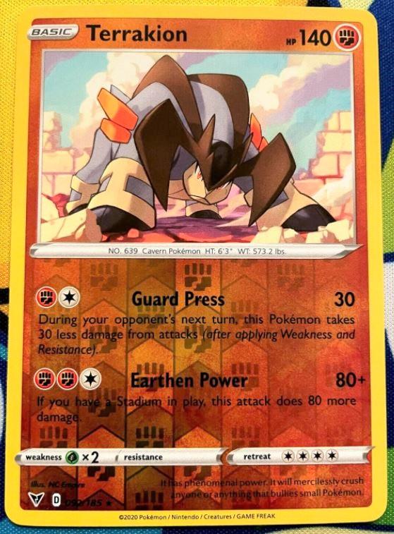 Terrakion [Reverse Holo]