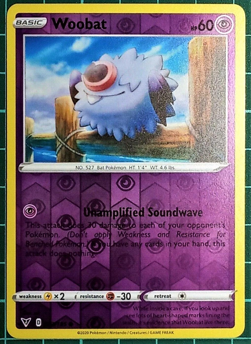 Woobat [Reverse Holo]