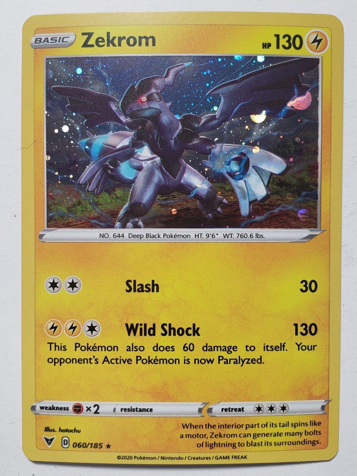 Vivid Voltage Zekrom [Cosmos-Holo] Pokémon card