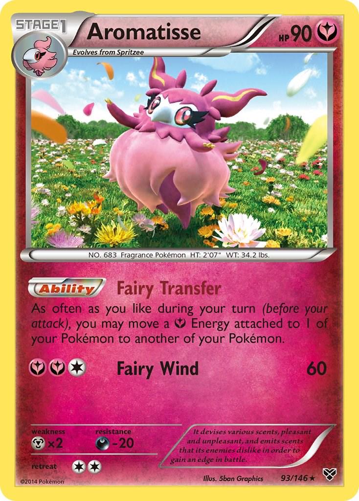 XY Aromatisse [Holo] Pokémon card