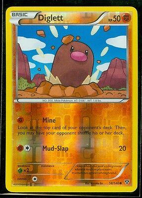 XY Diglett [Reverse Holo] Pokémon card