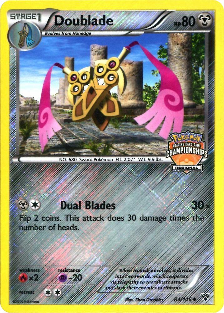 XY Doublade [Regional-Championship] Pokémon card