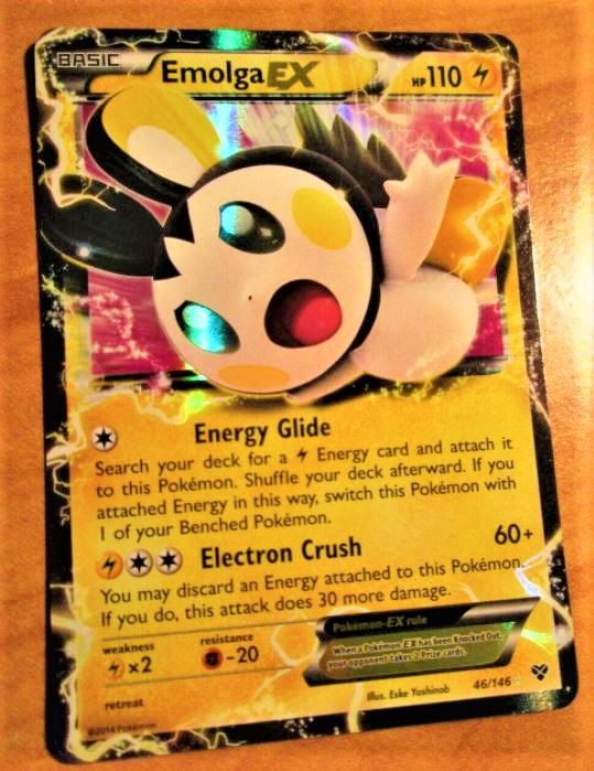 Emolga EX [Reverse Holo]