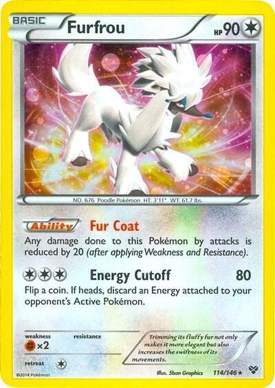 XY Furfrou [Cosmos-Holo] Pokémon card